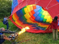 Ветер унёс воздушный шар с семьёй писателя на километры от Южно-Сахалинска, Фото: 4