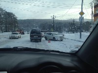 Утром 25 февраля в областном центре произошло несколько аварий, Фото: 3