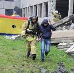 Учение по ликвидации последствий землетрясения состоялось в Корсаковском районе , Фото: 7