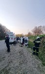 Пострадали двое: автомобиль перевернулся в Анивском районе, Фото: 2