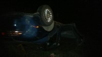Мужчина пострадал в перевернувшейся в Корсакове Toyota Marino , Фото: 4