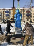 Техническую установку памятника герою Великой Отечественной войны завершили в Аниве, Фото: 4