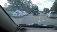 Toyota Corolla вылетела в кювет при ДТП в Южно-Сахалинске, Фото: 1