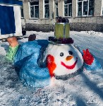 100 снеговиков сделали сахалинские ребятишки на конкурс astv.ru, Фото: 34