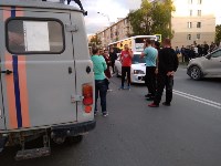На пешеходном переходе в Южно-Сахалинске  автомобиль сбил женщину, Фото: 4