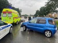 Очевидцев столкновения мотоцикла и автомобиля ищут в Южно-Сахалинске, Фото: 3