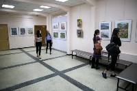 Дальневосточные и сахалинские начинающие художники открыли совместную выставку, Фото: 16