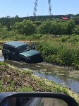 Toyota Land Cruiser  вылетел в болото в районе Раздольного, Фото: 5