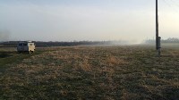 Трава и молодой лес горели в пригороде Южно-Сахалинска, Фото: 6