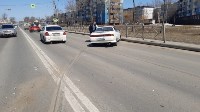 Нетрезвый водитель на Toyota Mark II врезался в пассажирский автобус в Южно-Сахалинске, Фото: 2