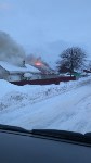 Жилой дом горит в Соловьевке, Фото: 2