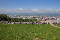 Сахалинцы отметили День йоги на склонах «Горного воздуха», Фото: 3