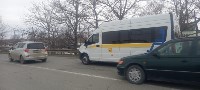 Неизвестный на автомобиле Тank зацепил GAZ и скрылся с места ДТП в Южно-Сахалинске, Фото: 4