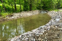 Как благоустраивают набережную реки Еланька в Южно-Сахалинске, Фото: 1