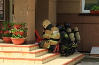 В Сахалинском медколледже прошло пожарно-тактическое учение, Фото: 7
