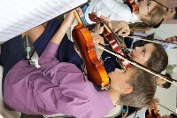 Юные сахалинские музыканты начали подготовку к концерту с корейским оркестром, Фото: 11