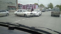 ДТП с участие двух "Тойот" спровоцировало пробку в Южно-Сахалинске, Фото: 3