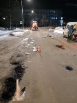 Ещё на четырех улицах Корсакова отремонтировали дороги методом "литого асфальта", Фото: 3