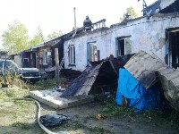 Утренний пожар в Новоалександровске лишил три семьи крыши над головой, Фото: 9