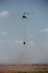 Тренировка по ликвидации последствий природного пожара проходит на Сахалине, Фото: 2