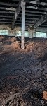 В здании вспыхнули опилки: фото с места крупного пожара в Тымовском, Фото: 2