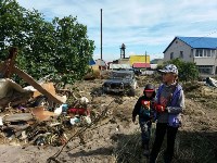Последствия тайфуна в Северо-Курильске, Фото: 1
