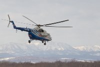 Вертолет для перевозки пассажиров между Шикотаном и Кунаширом , Фото: 2