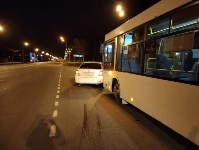 Столкновение седана и автобуса, Фото: 3