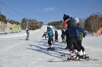 В Южно-Сахалинске прошла первая в этом году тренировка в рамках проекта "Лыжи в школу", Фото: 6