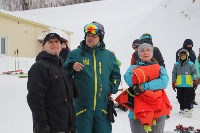 В Томари начался открытый турнир по горным лыжам, Фото: 1