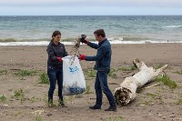 Больше 20 «кубов» мусора убрали с пляжа в Невельском районе, Фото: 14