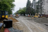 Ремонту дорог и дворов в Южно-Сахалинске мешает плохая погода, Фото: 3