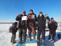 Первые в этом году соревнования по подлёдному лову прошли в Анивском районе, Фото: 1