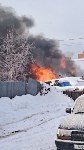 В Южно-Сахалинске загорелся частный дом, Фото: 2
