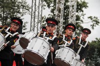 Оркестр суворовцев выступил в Корсакове, Фото: 19