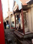 Рыбный павильон загорелся у Дома торговли в Южно-Сахалинске, Фото: 13