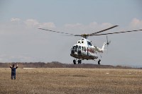 Тренировка по ликвидации последствий природного пожара проходит на Сахалине, Фото: 8