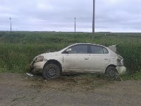 Две девушки пострадали в аварии на юге Сахалине, Фото: 4