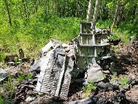 Сахалинские поисковики начали работу на месте падения скоростного бомбардировщика, Фото: 15
