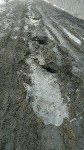 Люди и машины тонут в грязи в Корсакове, Фото: 5