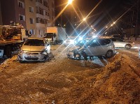 Очевидцев аварии с участием Hyundai Solaris и Honda Fit ищут в Южно-Сахалинске, Фото: 2