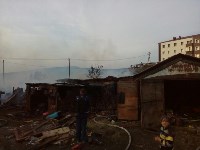 Школьница спасла ребенка при пожаре в Томари, Фото: 4