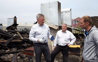 В Южно-Сахалинске началось восстановление поврежденной пожаром крыши, Фото: 5
