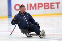 На Сахалине провели тренировку по следж-хоккею для ветеранов СВО, Фото: 11