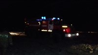 Ночной пожар на свалке в Южно-Сахалинске, Фото: 4