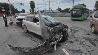 Фото с места массового ДТП в Ново-Александровске, Фото: 8