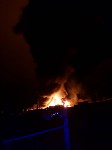 Рыболовная база сгорела ночью в селе Макаровского района, Фото: 1