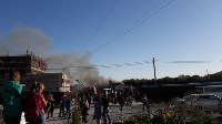 На территории будущей школы в Дальнем вспыхнул пожар, Фото: 15