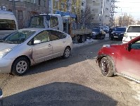 Очевидцев столкновения Nissan Juke и Toyota Prius ищут в Южно-Сахалинске, Фото: 2