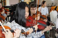 Юные сахалинские музыканты начали подготовку к концерту с корейским оркестром, Фото: 9